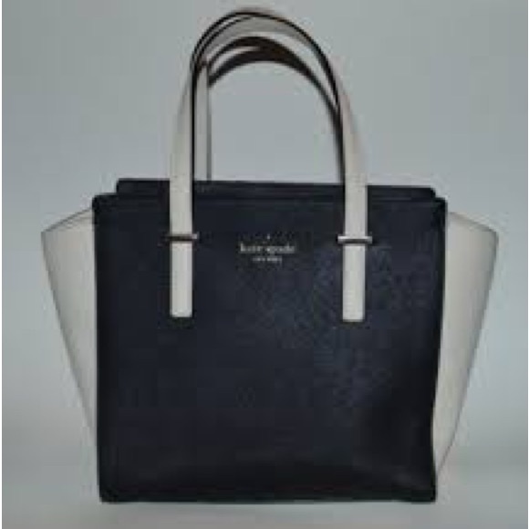 Kate Spade Two Tone Leather Satchel - Picture 2 of 8